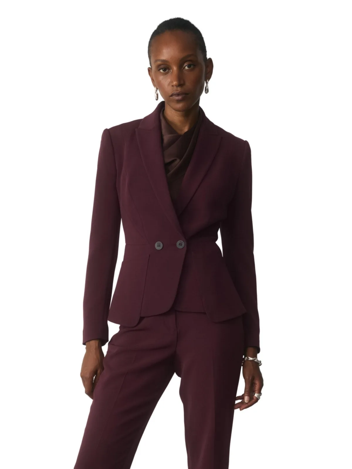 Clever Crepe Caselle Tailored Blazer by The Fold