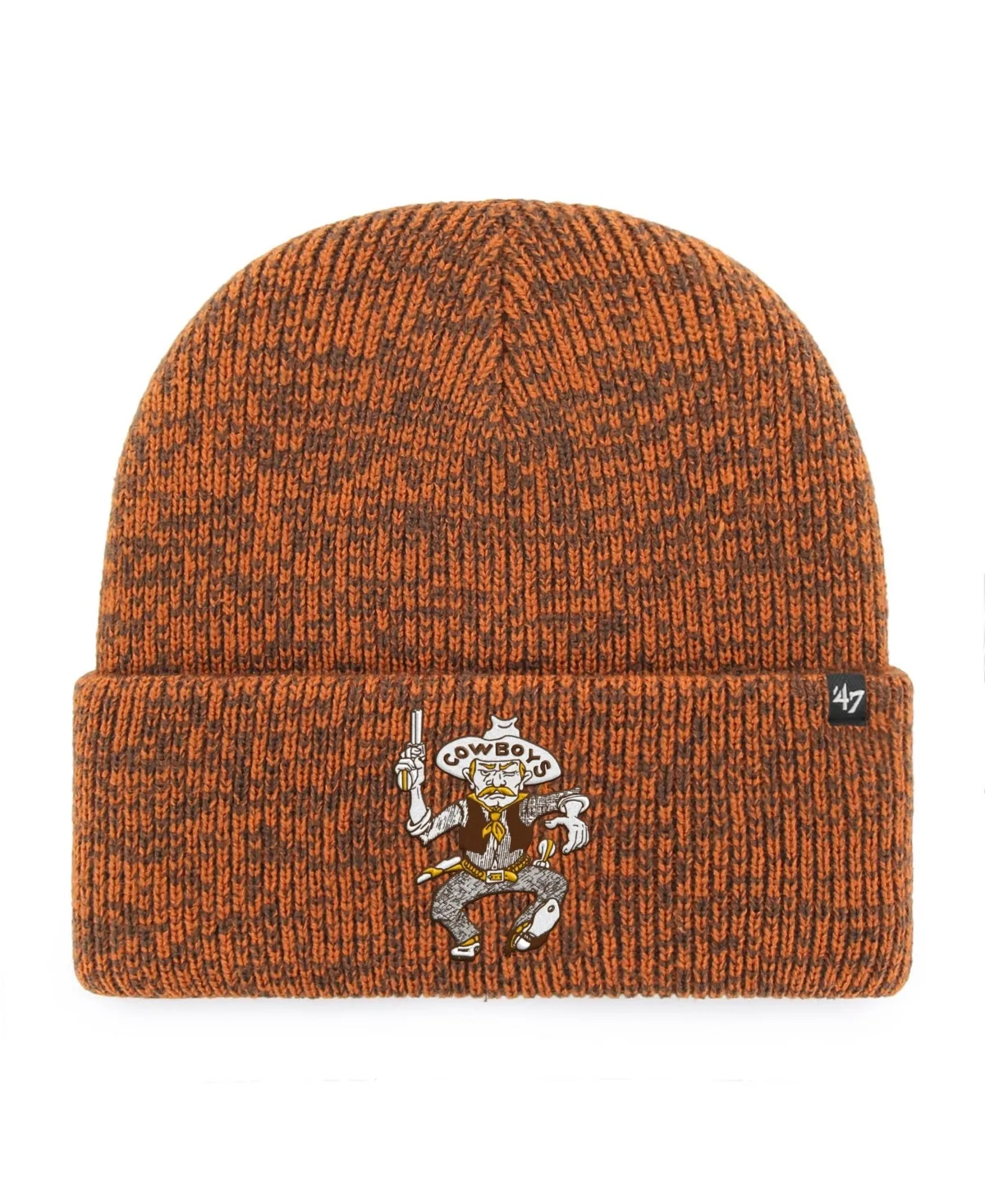 Wyoming Cowboys Brain Freeze Cuff Knit Hat by 47 Brand