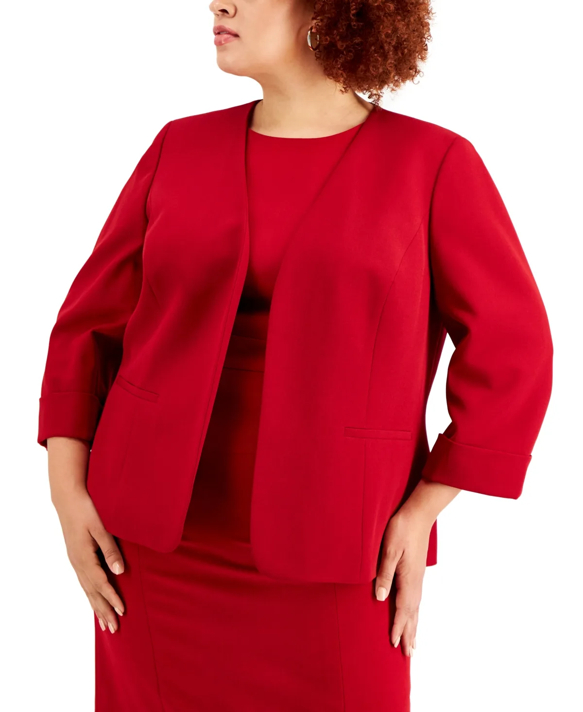 Open Front Blazer by Kasper