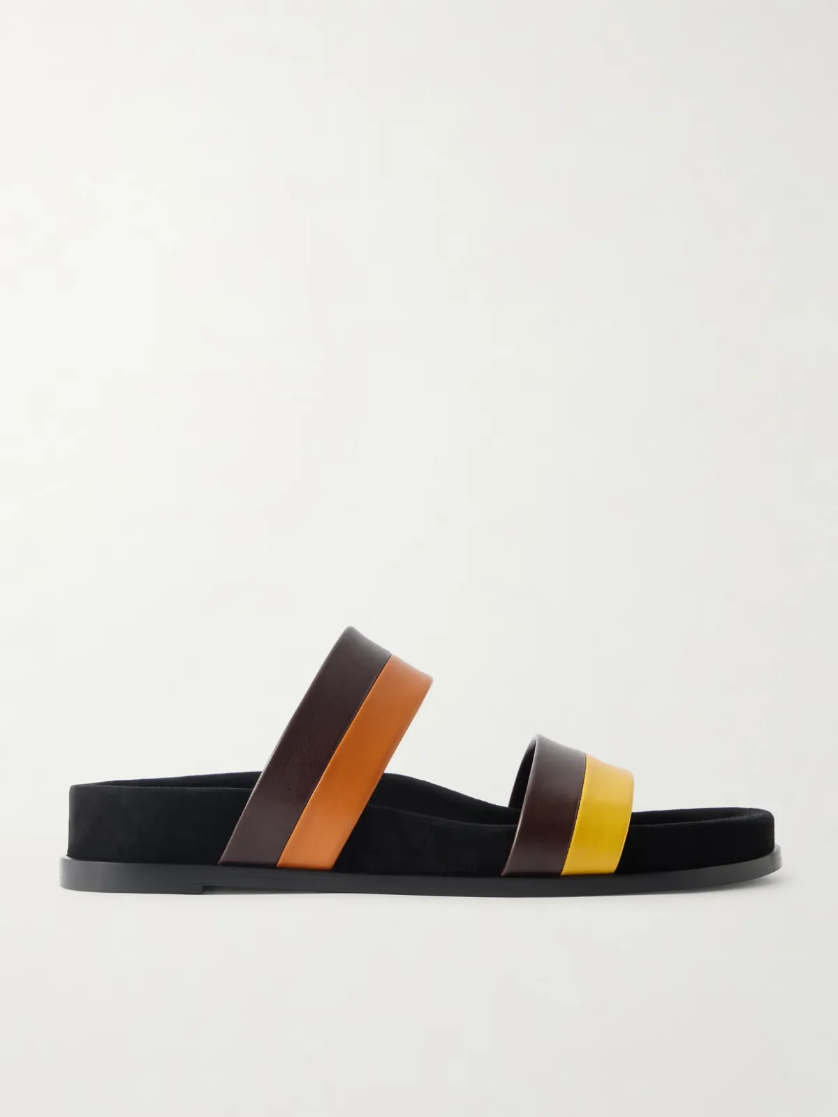 - Striker Color-block Leather Sandals -