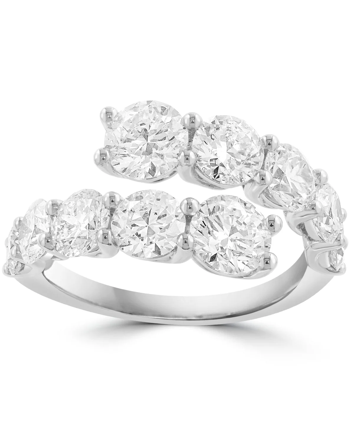 Effy Collection Lab-Grown Diamond Ring (4-1/8 ct. t.w.) in 14k White Gold by Effy Collection