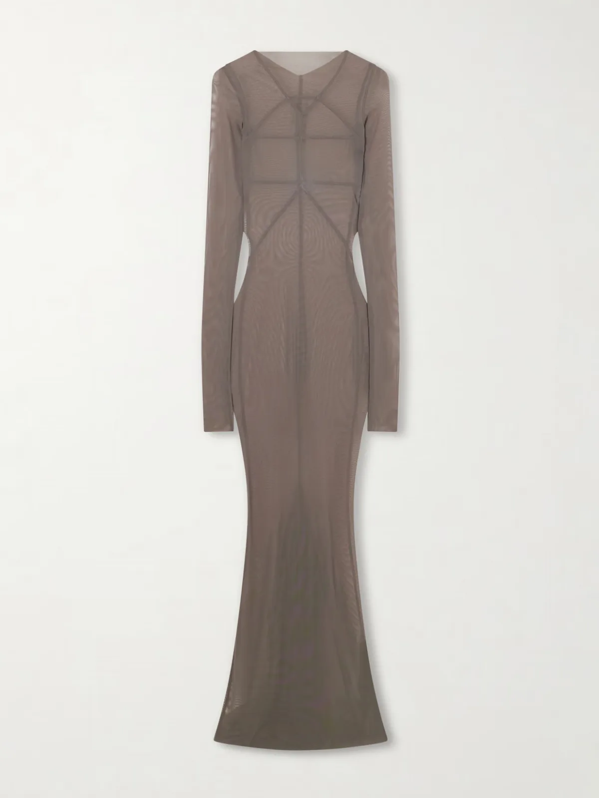 - Temple Stretch Tulle Gown -