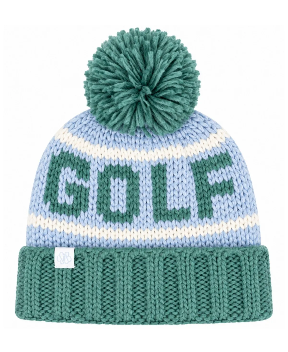 Bits & Bows Baby Golf Bobble Beanie by Bits & Bows