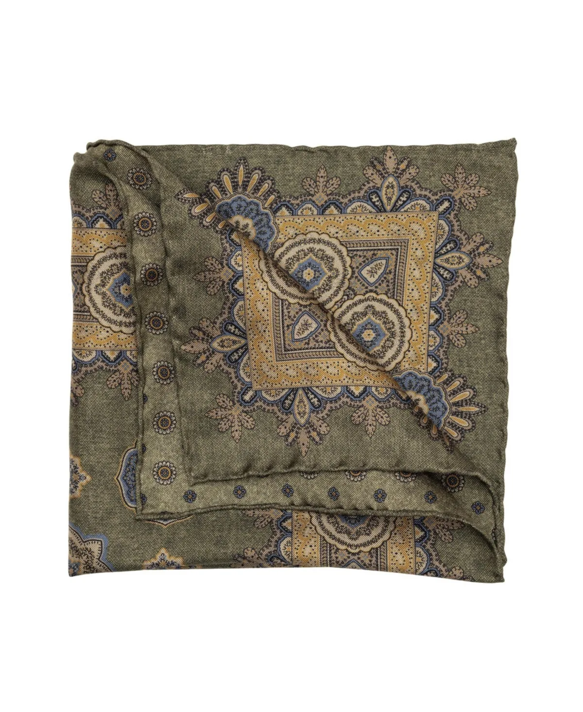 Brando Double Sided Silk Pocket Square