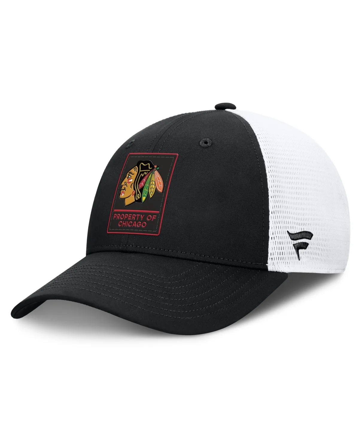 Chicago Blackhawks Authentic Pro Train Meshback Adjustable Hat by Fanatics