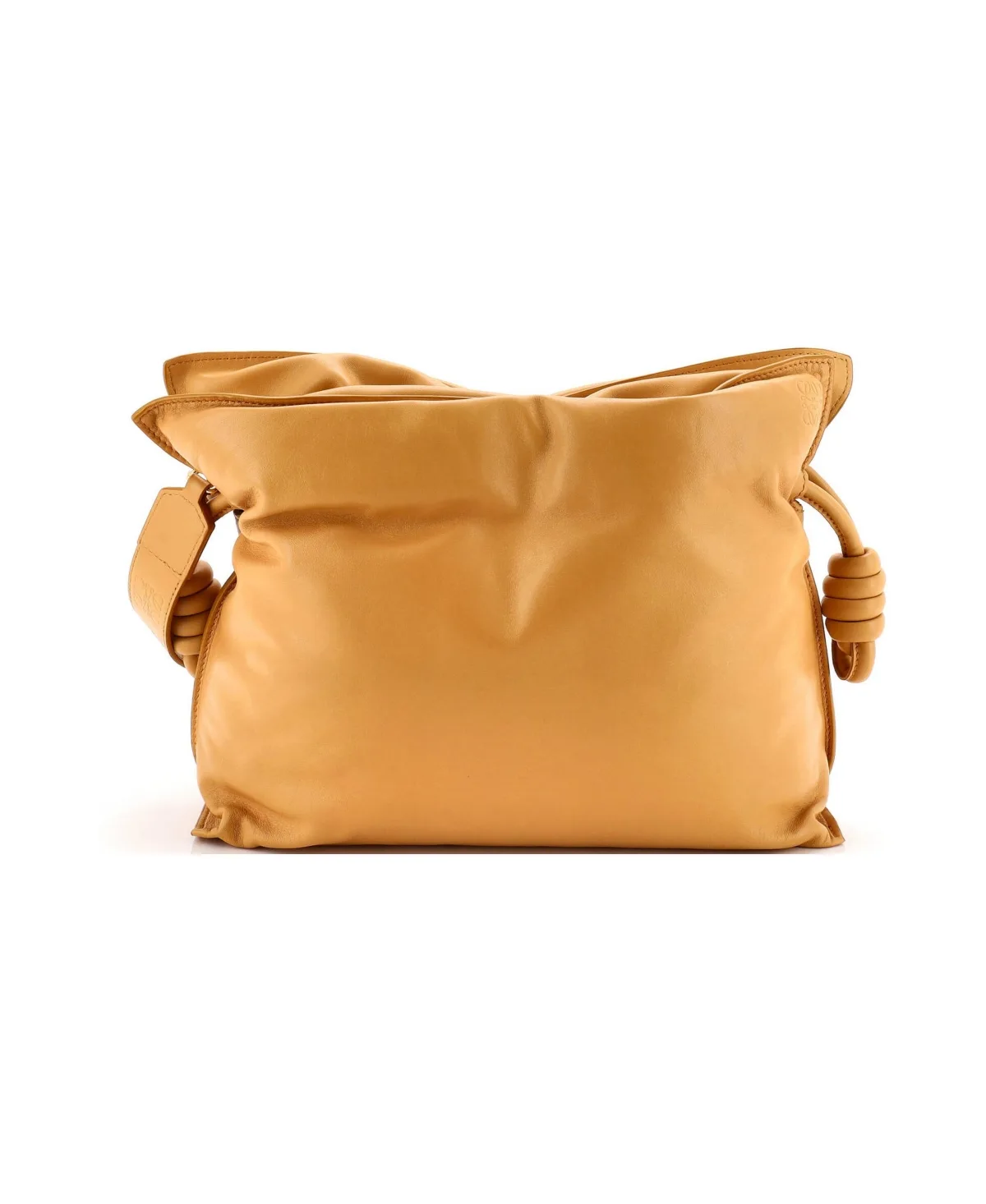 Pre-Owned Small Puffer Flamenco Knot Clutch Leather by LOEWE