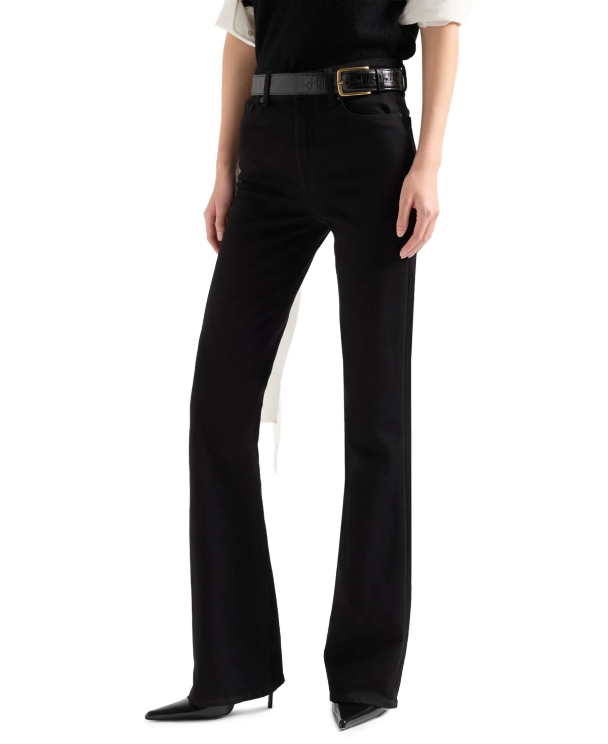 Leggy Mid-Rise Denim Bootcut Jeans by 7 for All Mankind