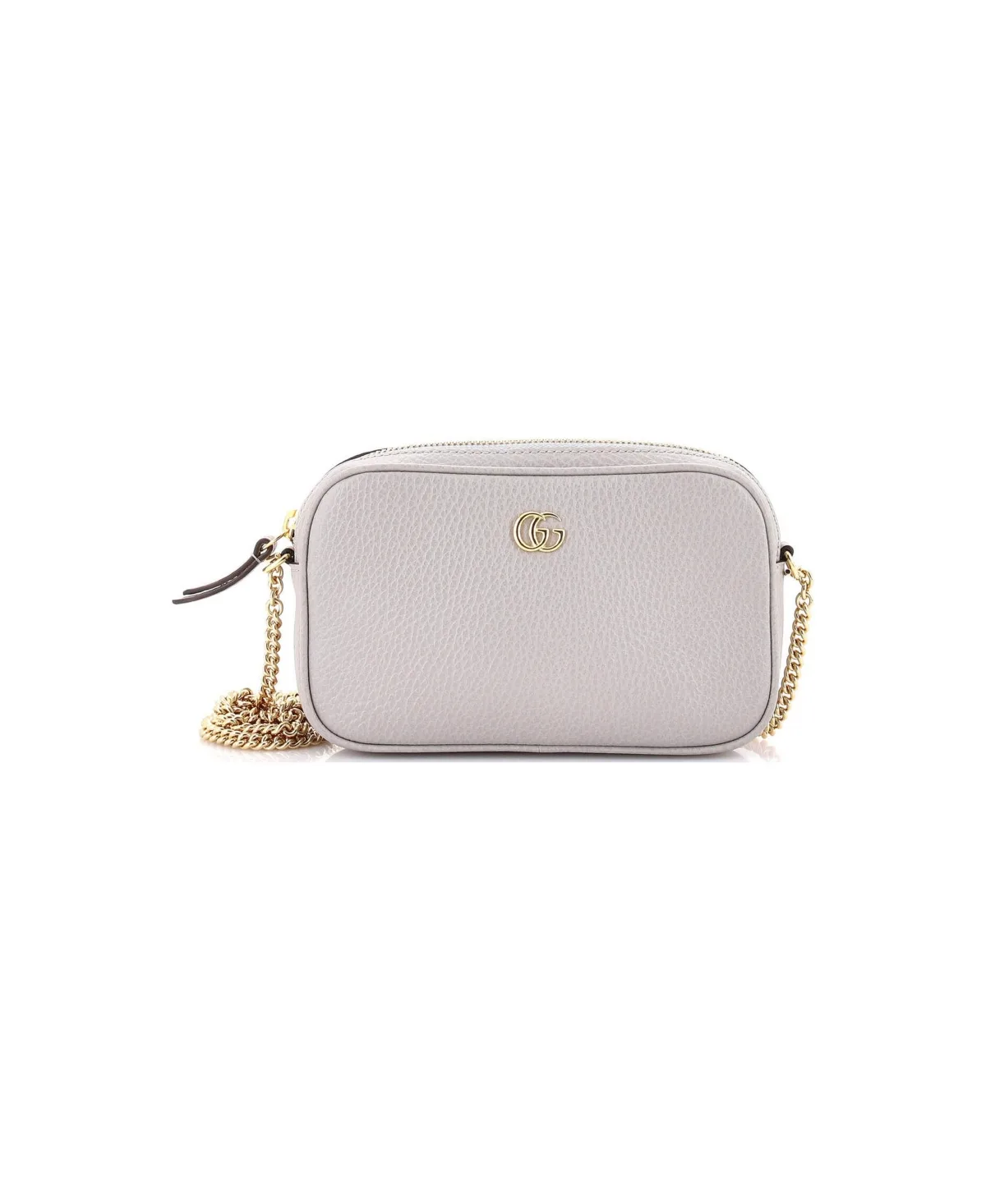 Pre-Owned Mini Gg Marmont Camera Bag Leather by Gucci