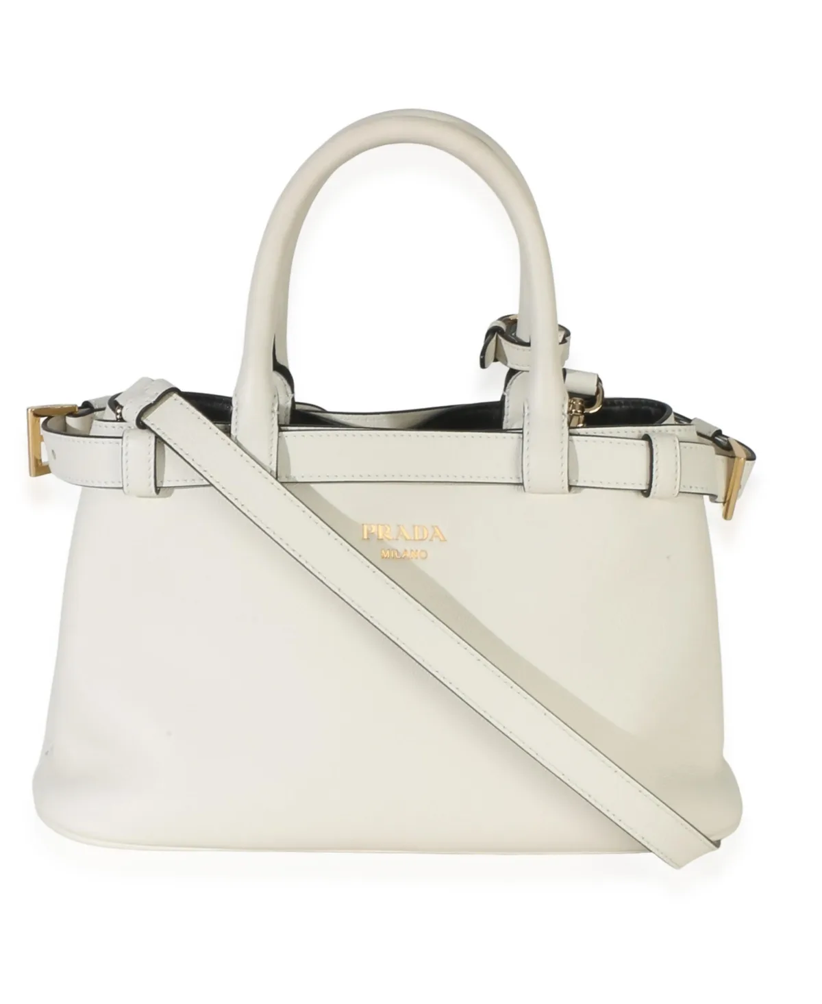 Pre-Owned Nappa Small Belt Shoulder Bag by Prada