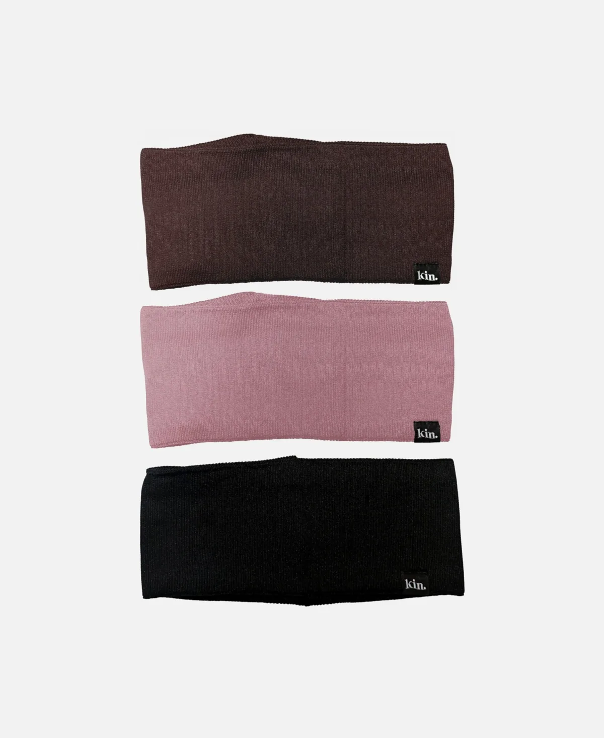Satin Lined Headband Set of 3 by Kin Apparel