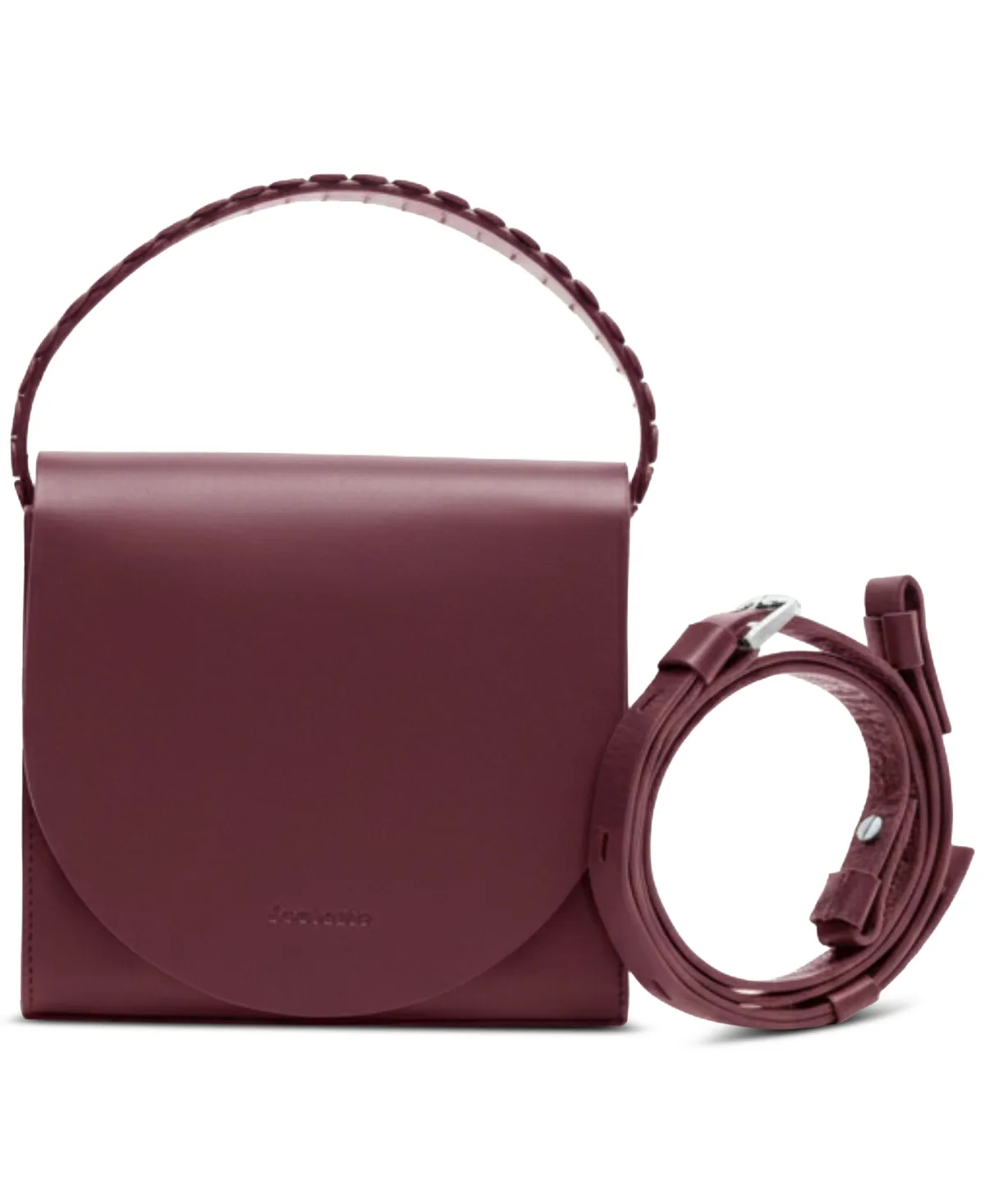 Margaux Mini Leather Crossbody Handbag by Ecotorie