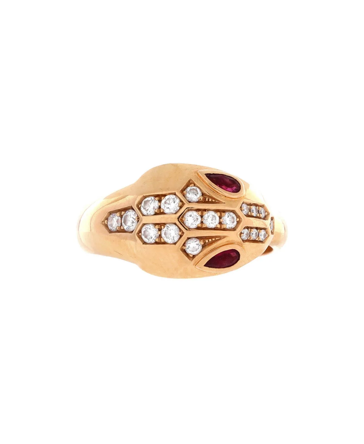 Pre-Owned Bvlgari Serpenti Seduttori Ring by BVLGARI