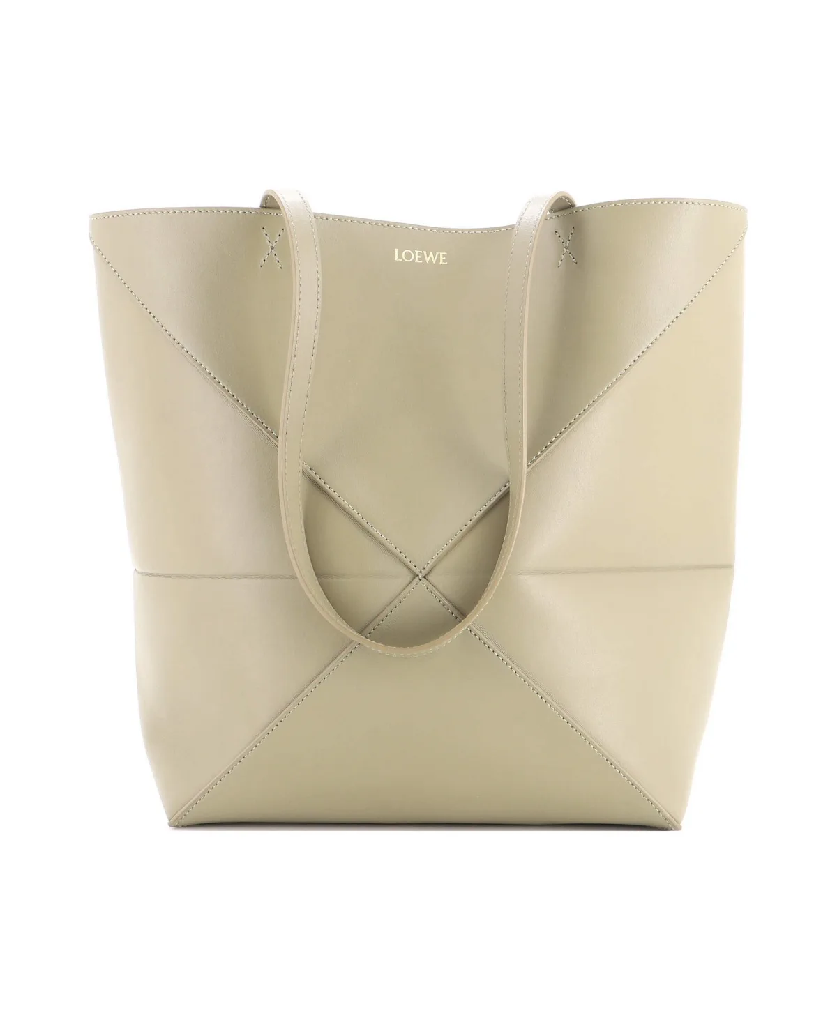 Pre-Owned Medium Puzzle Fold Tote Leather by LOEWE