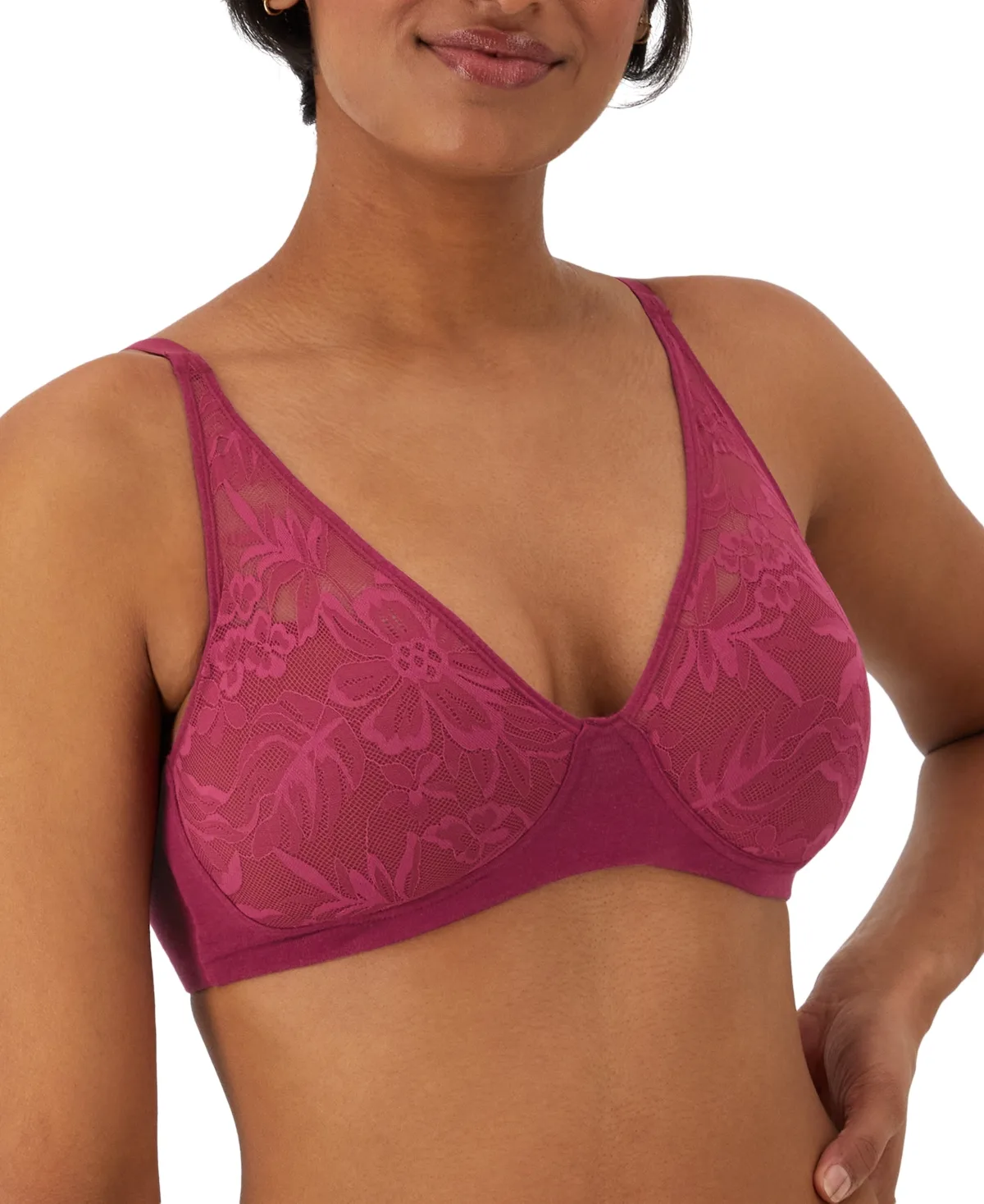 Breathe Wireless T-Shirt Bra DF7594 by Bali