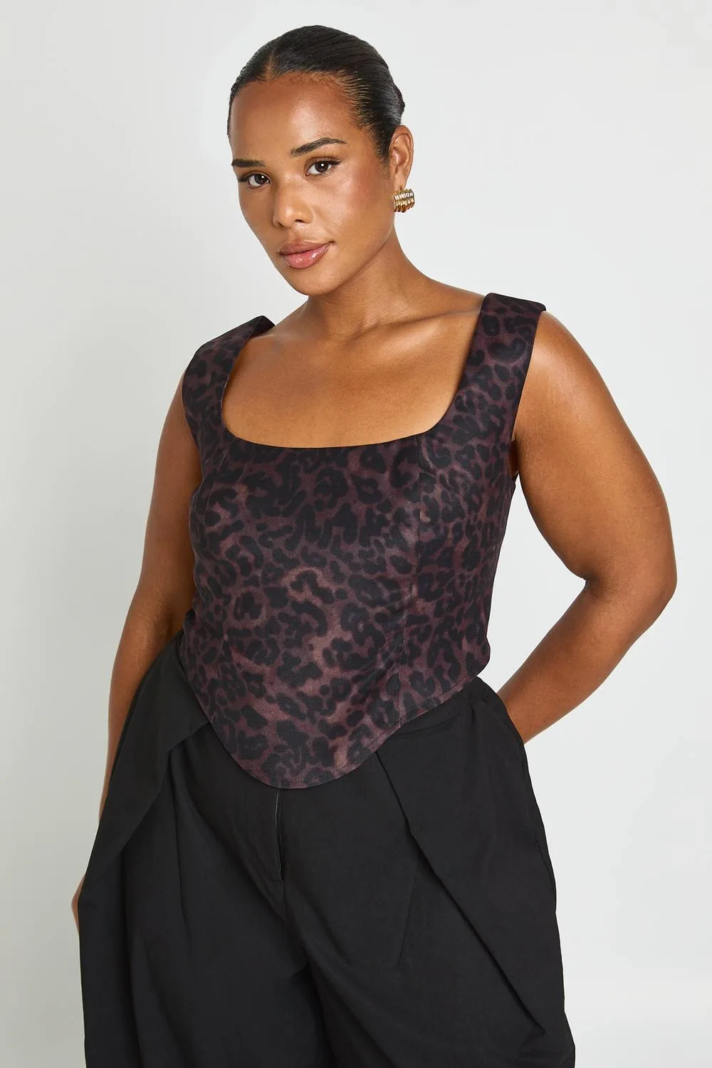 Corset Top by boohoo