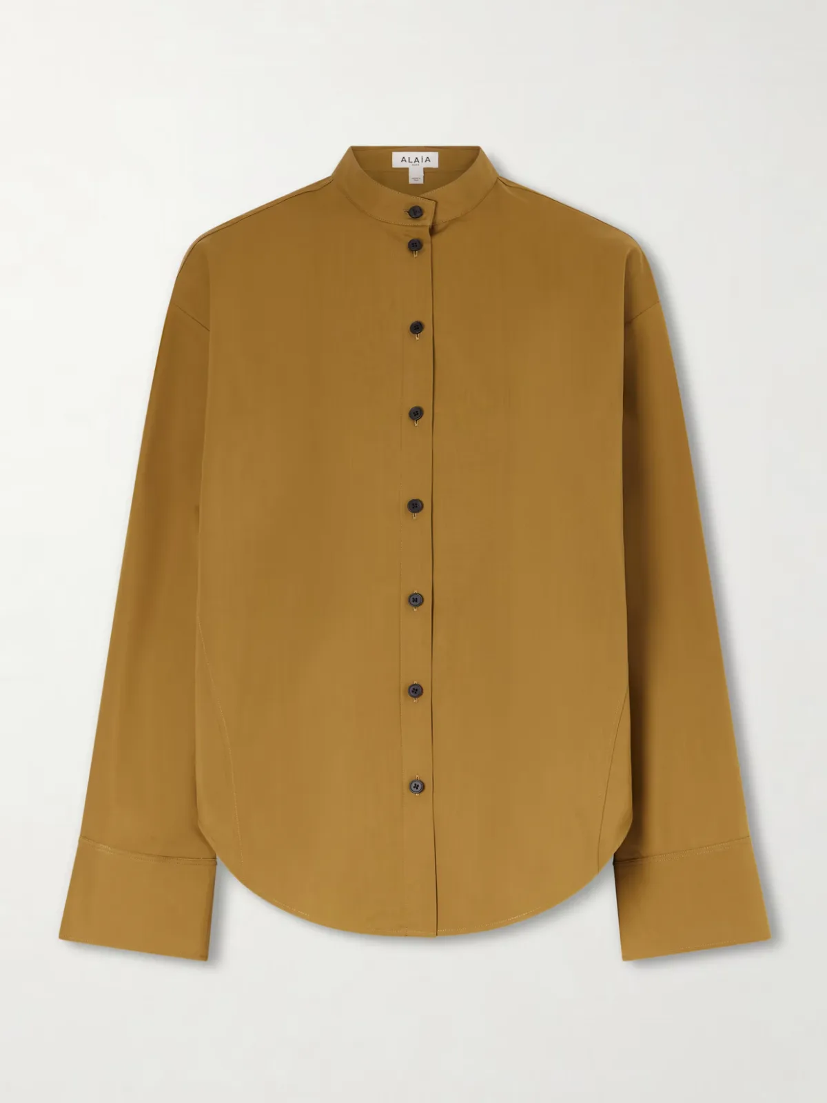 - Oversized Cotton-poplin Shirt -
