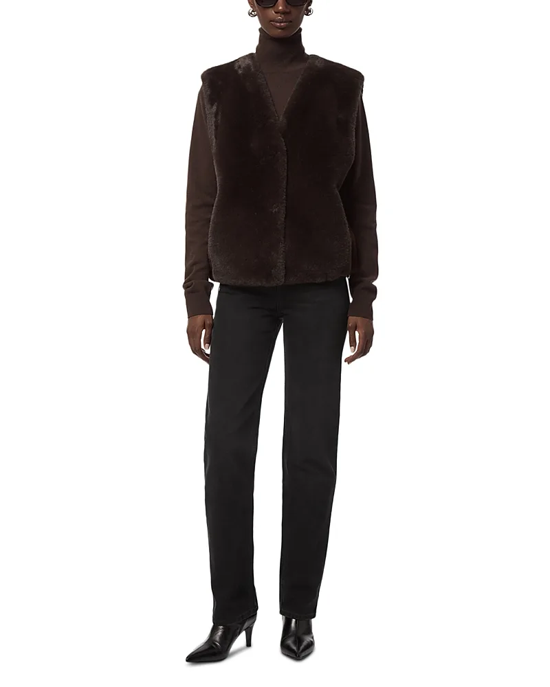Lyle Faux Fur Vest by Apparis