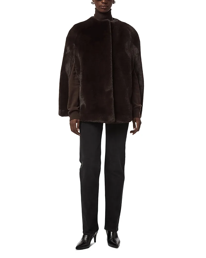 Sloane Faux Fur Cape by Apparis