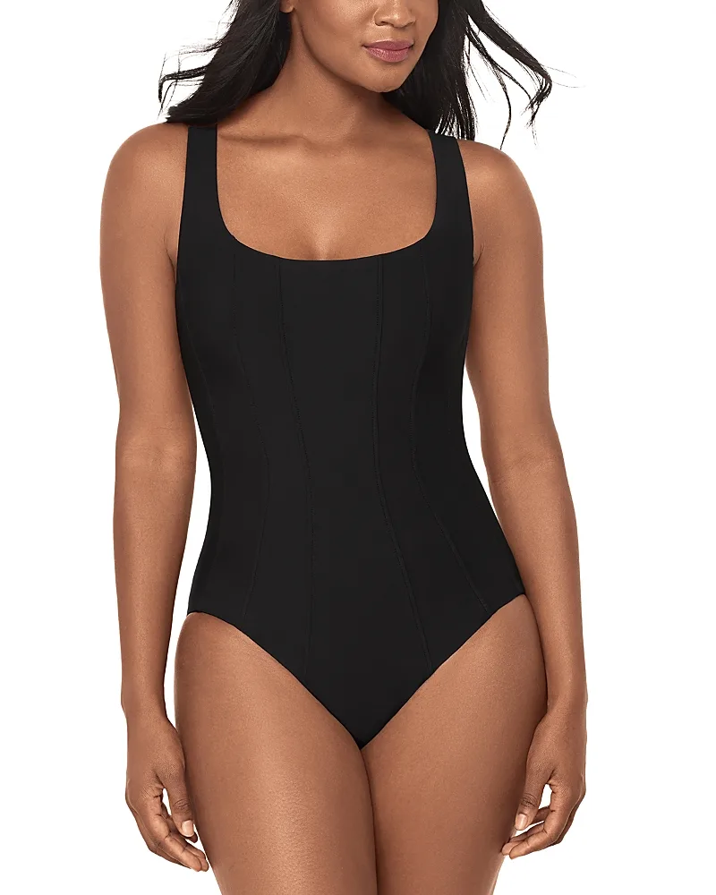 Icons Chica Seamed One Piece Swimsuit by Miraclesuit