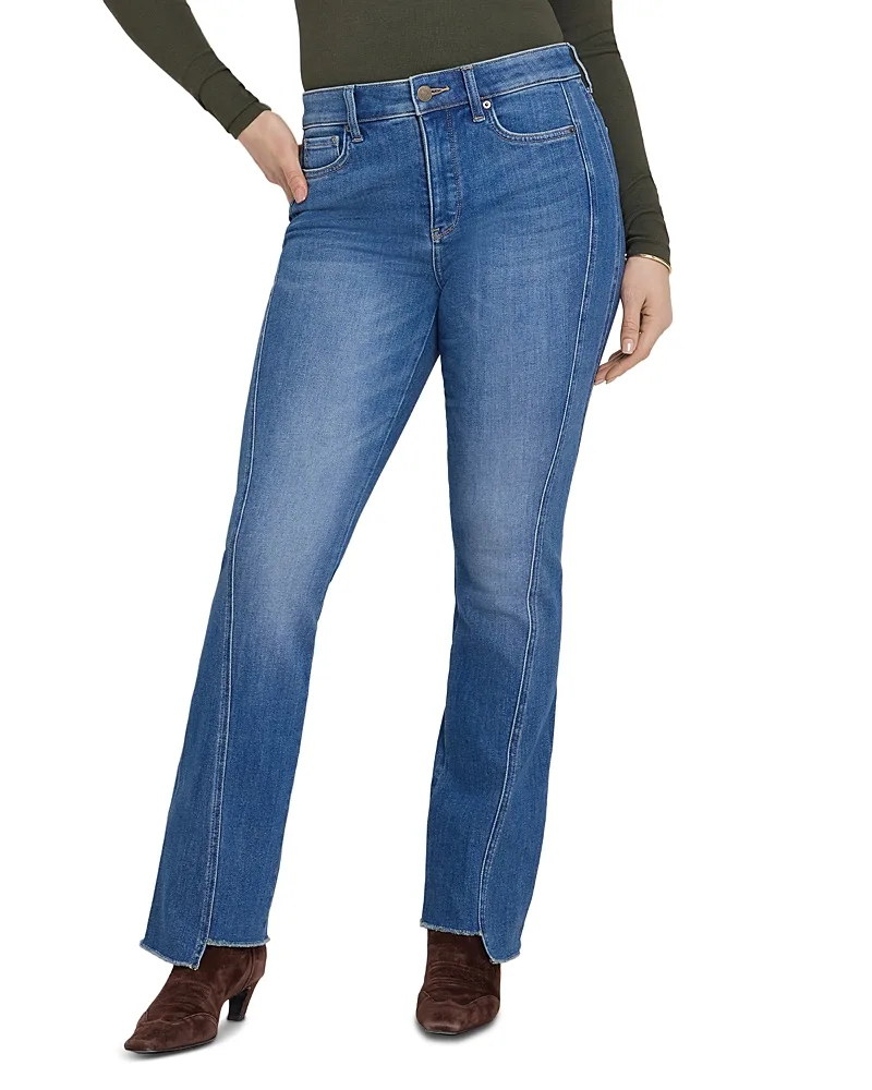 Barbara High Rise Step Hem Bootcut Jeans by NYDJ