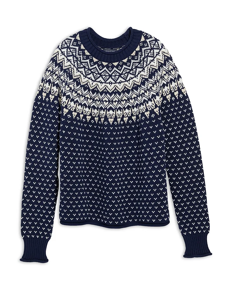 Cotton Fair Isle Sweater by Vineyard Vines