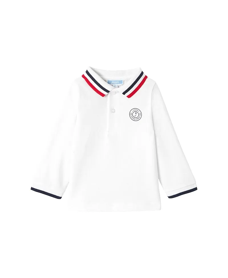Jules Long Sleeve Polo Shirt by Jacadi Paris