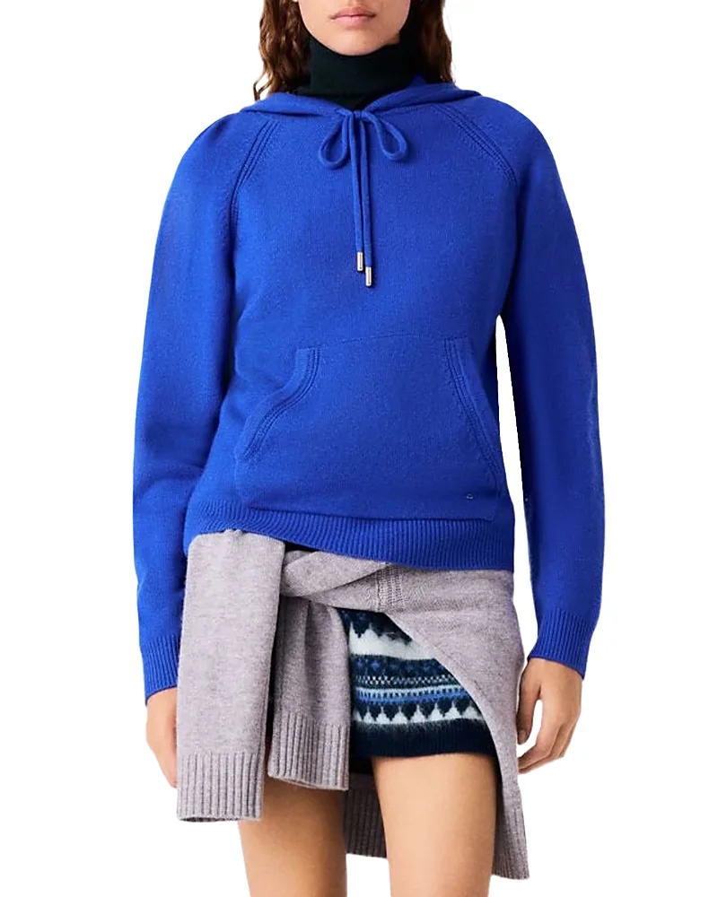 Wool & Cashmere Hoodie by Maje