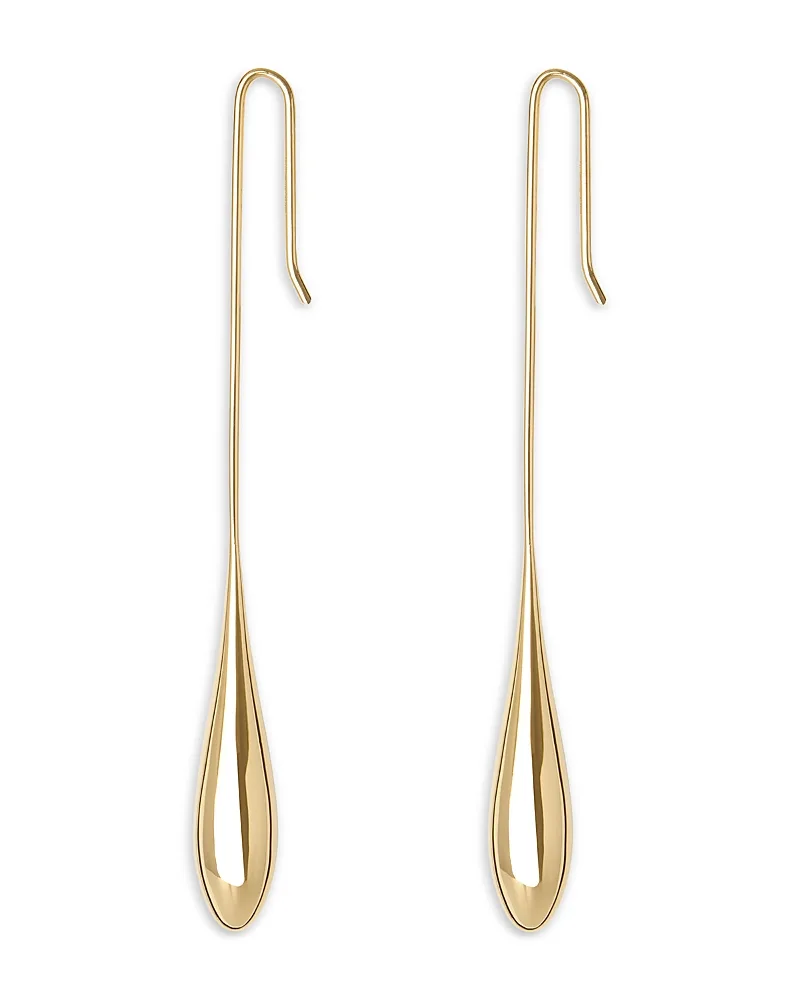 Lili Elongated Linear Drop Earrings