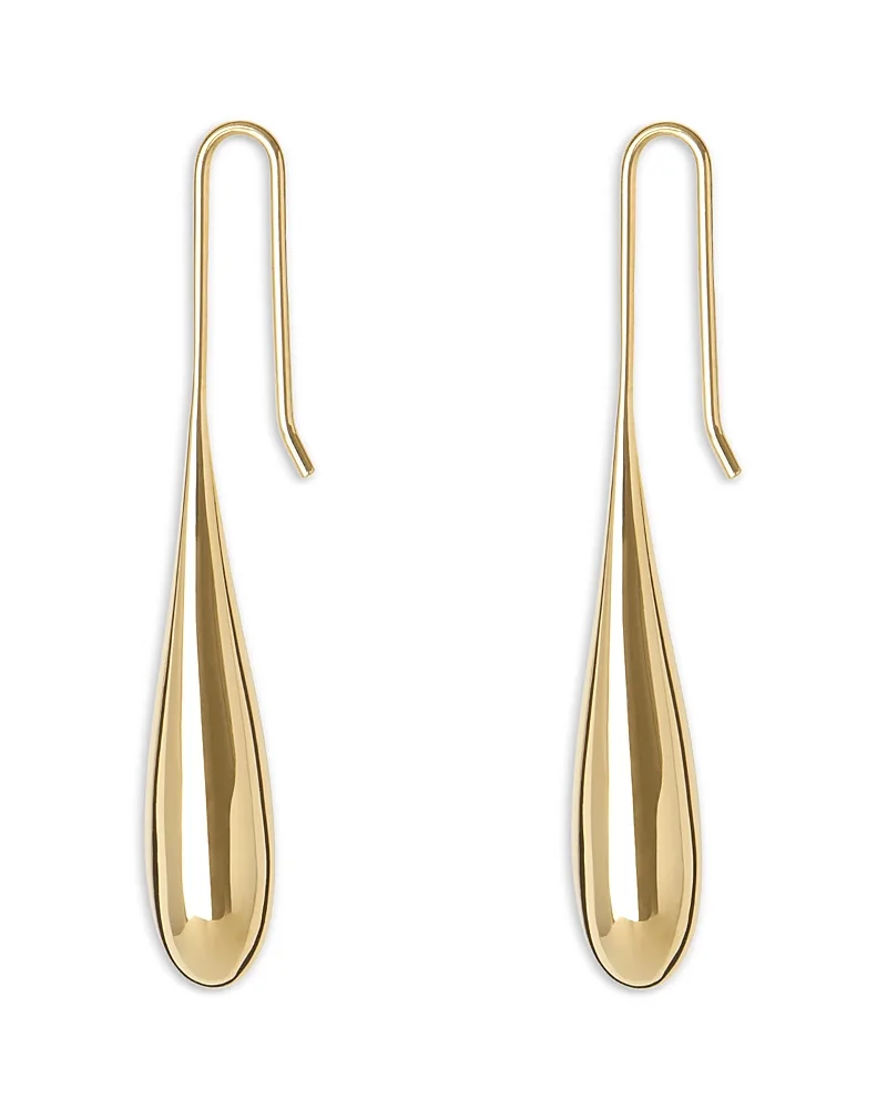 Evelyn Elongated Linear Drop Earrings