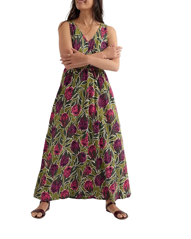 Polmanter Jersey Fit Flare Dress by Seasalt Cornwall