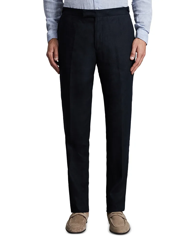 Kin Slim Fit Linen Mixer Trousers by Reiss