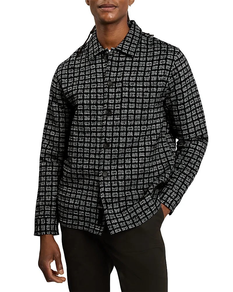Renburg Boucle Overshirt by Ted Baker