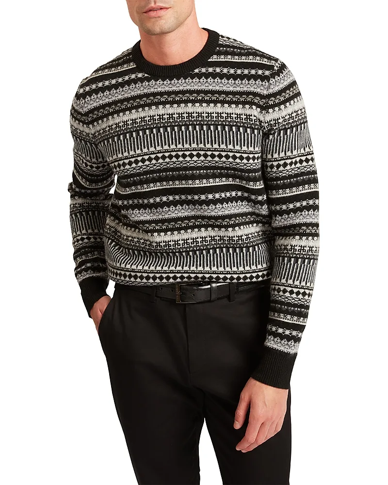 Amarat Fair Isle Crewneck Sweater