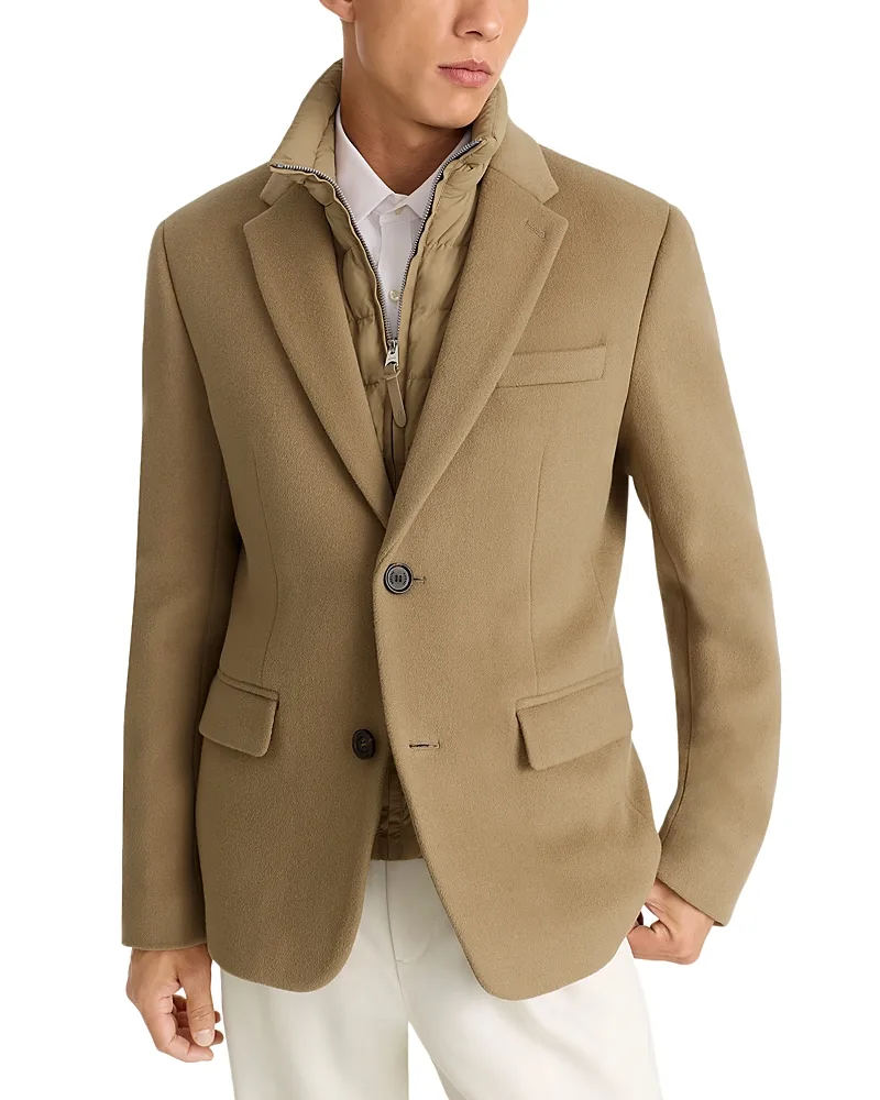 Sutton Wool Coat & Removable Down Liner by Mackage