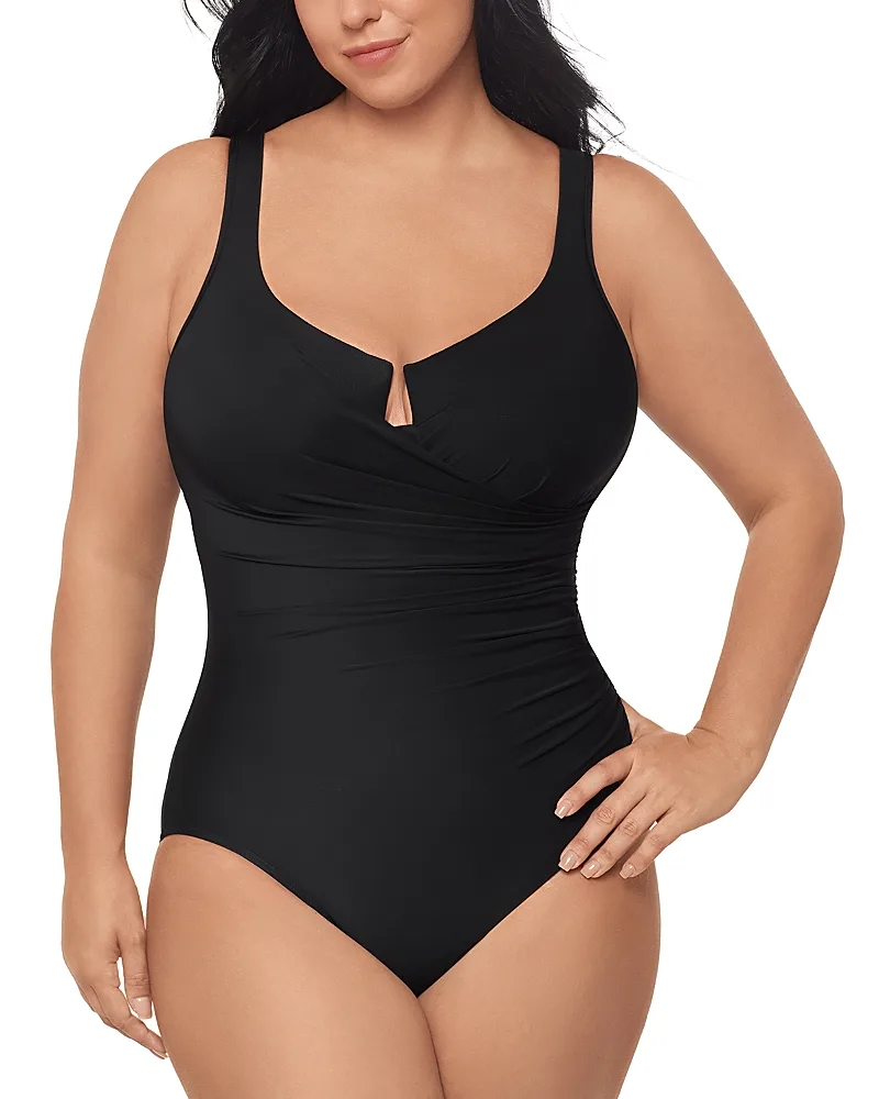 Escape Drape One Piece Swimsuit by Miraclesuit