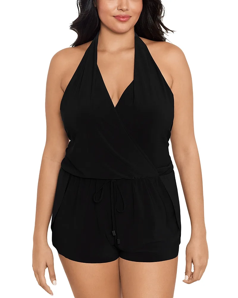 Bianca Halter Swim Romper by Miraclesuit