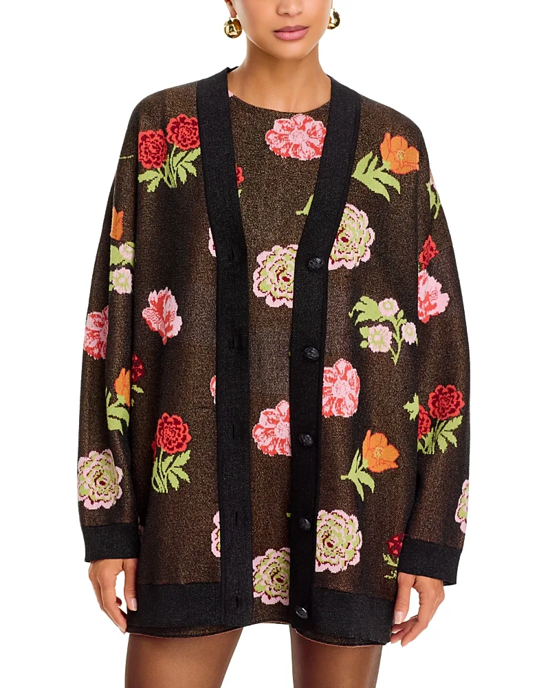 Knitted V Neck Cardigan by Essentiel Antwerp