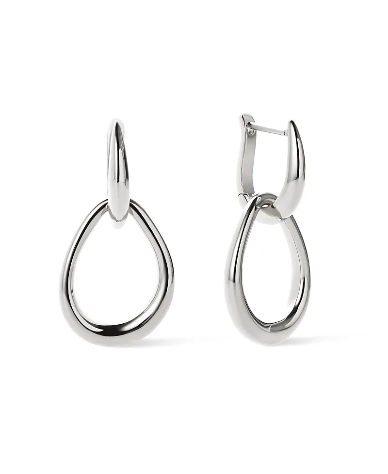 Sage Silver Drop Earrings by Ana Luisa