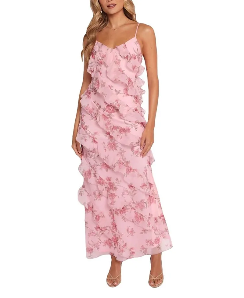 Ciao Ruffles Maxi Dress by Petal And Pup