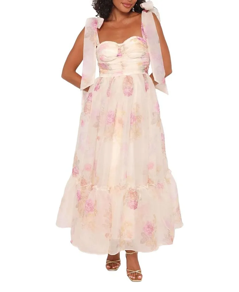 Floret Midi Dress by Petal And Pup