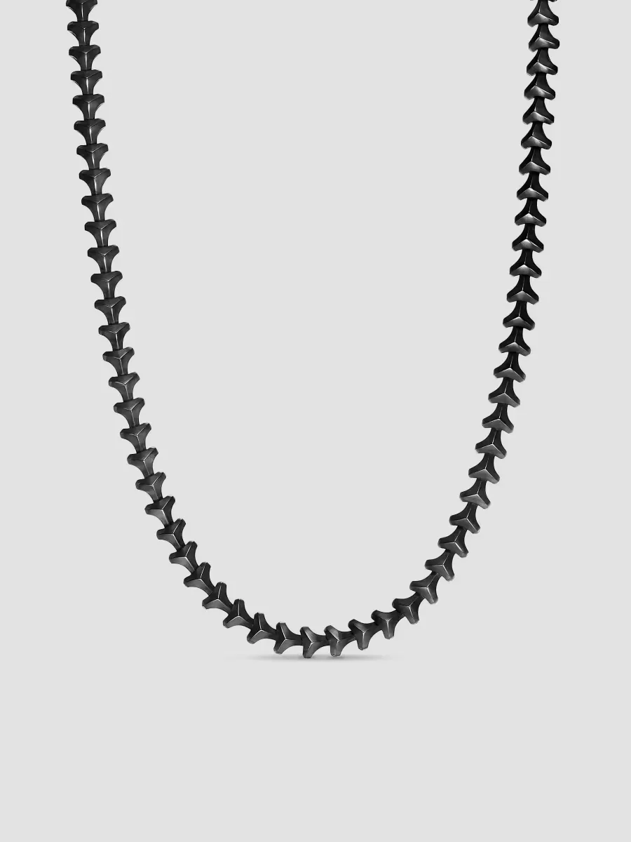 Armory Necklace in Titanium by David Yurman