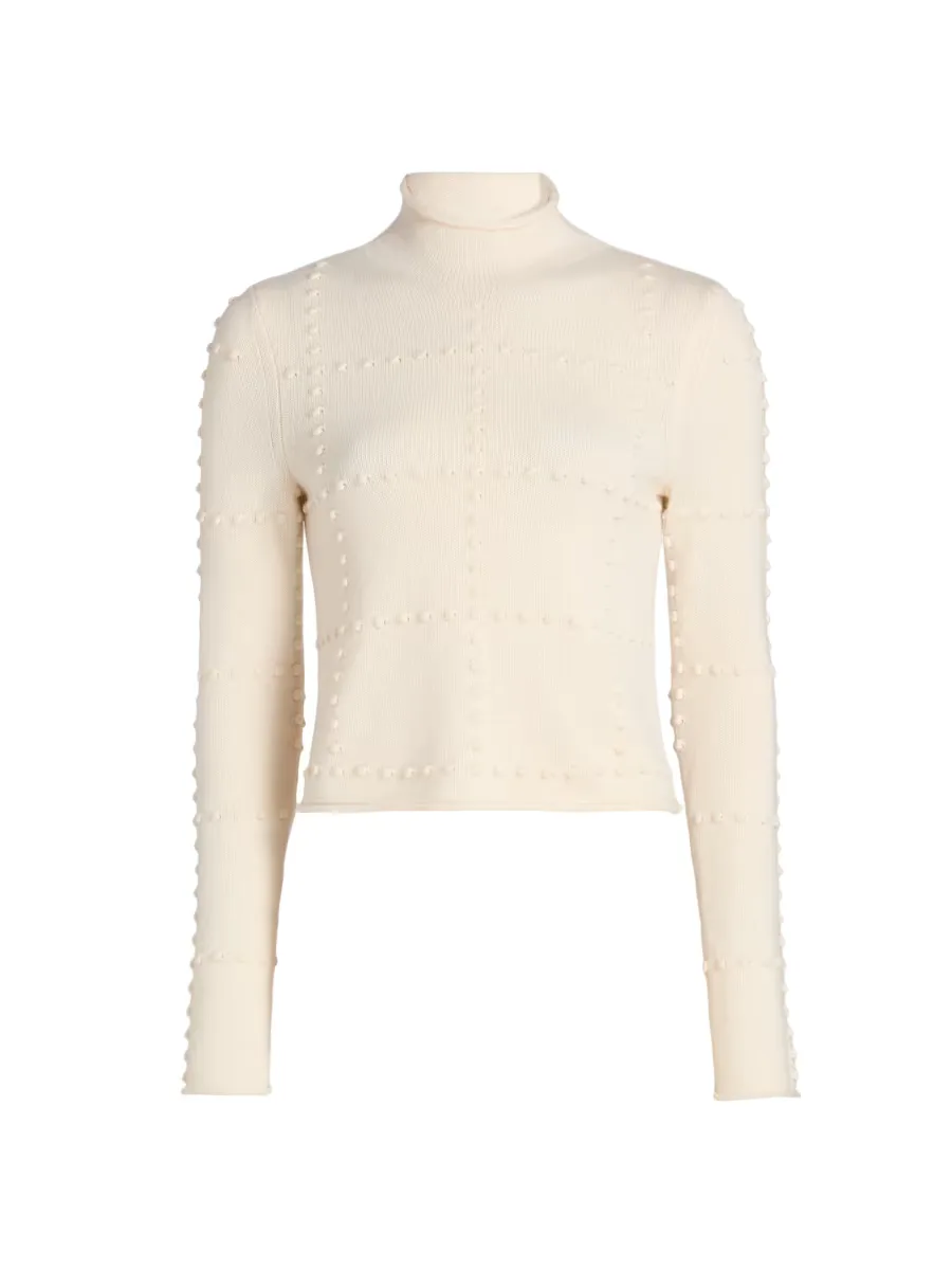 Popcorn Cashmere-Blend Top by Guest in Residence