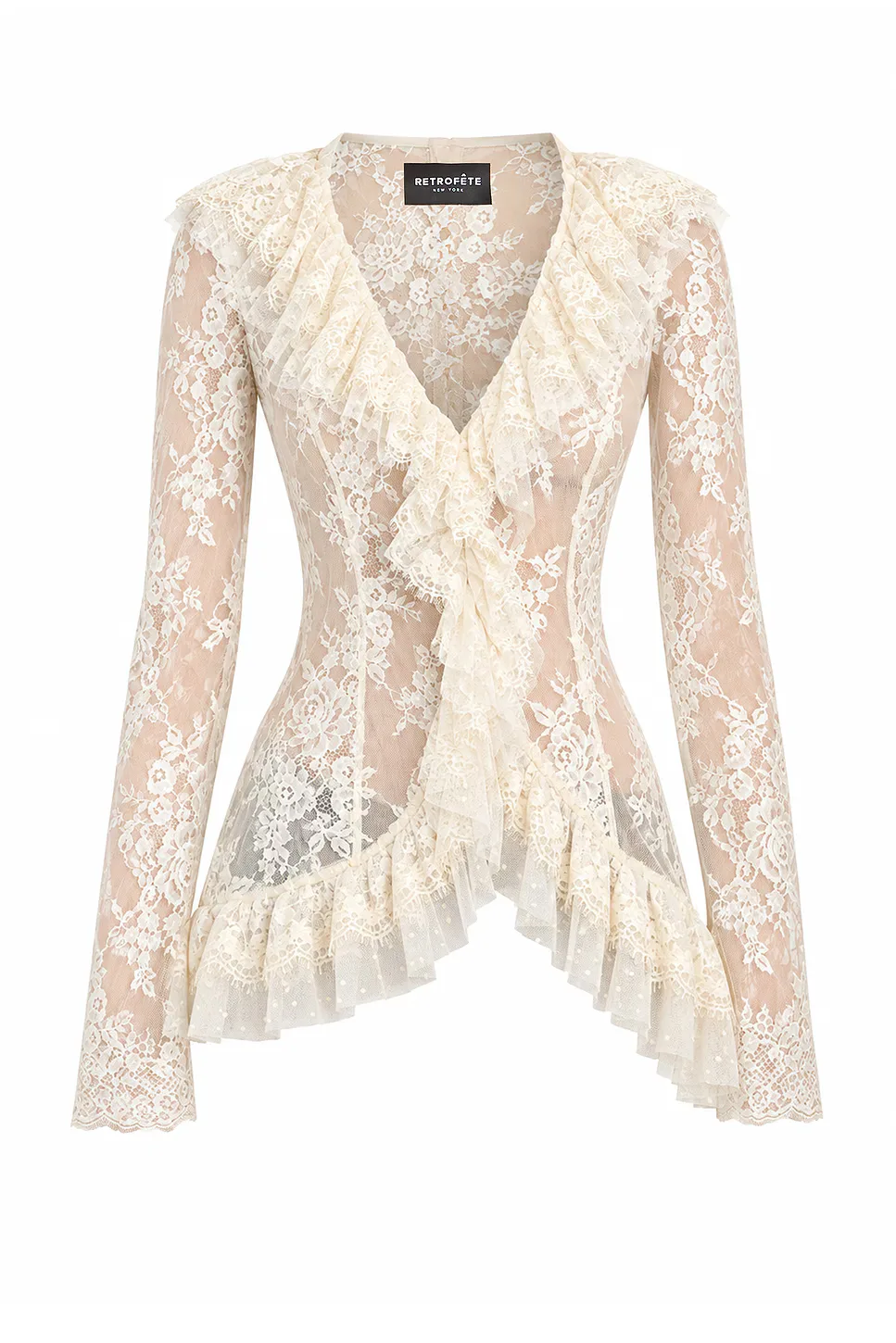 Mariposa Lace Blouse by Retrofête