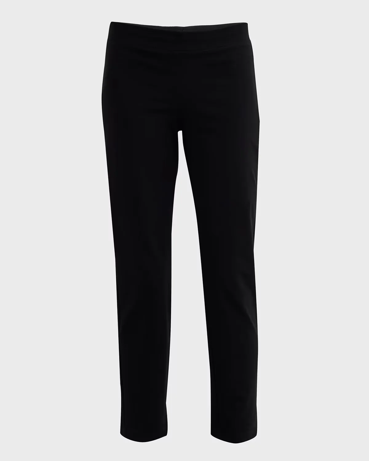 Washable Stretch Crepe Slim Ankle Pants by Eileen Fisher