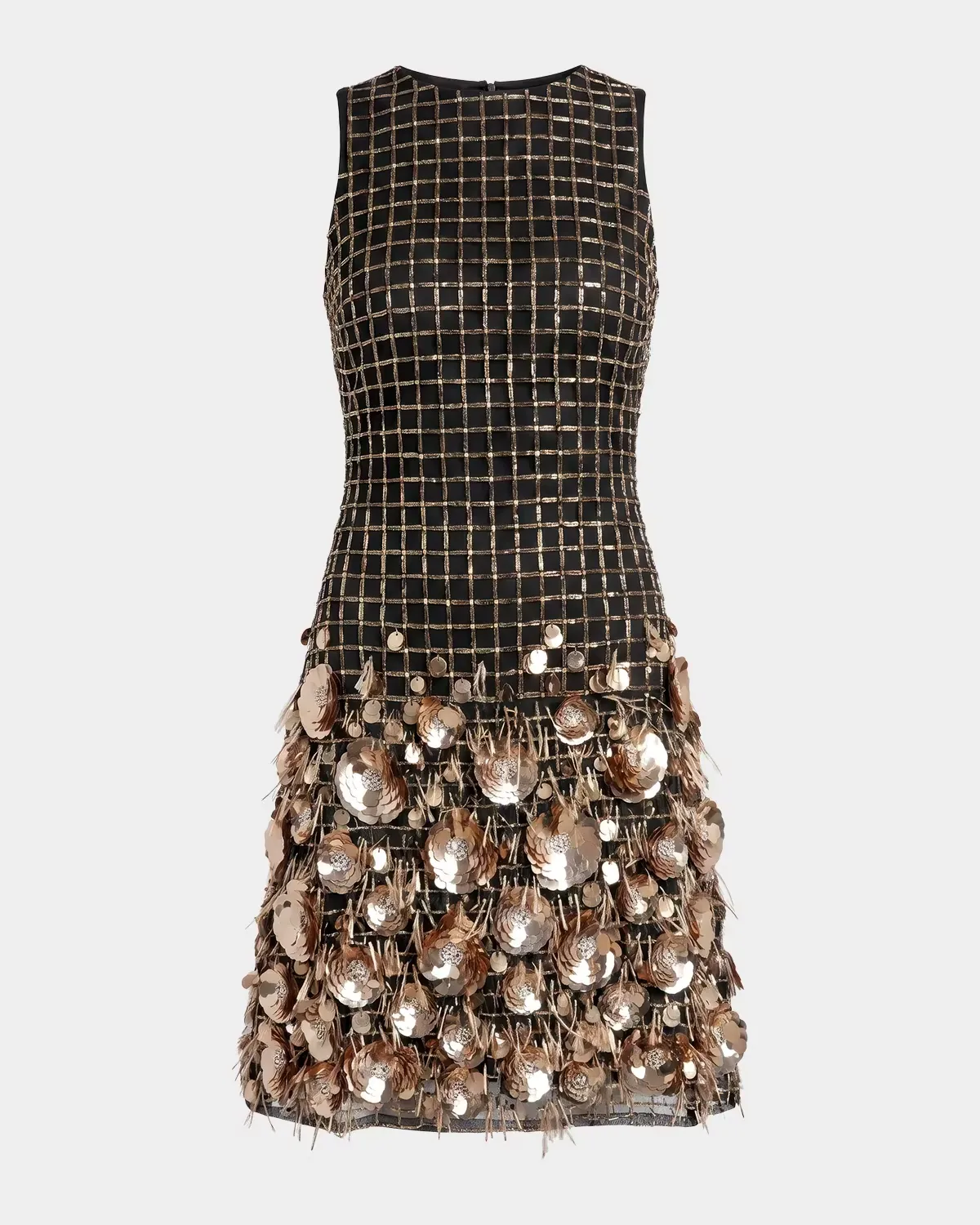 Embellished Fringed Mini Dress by M.A.C.