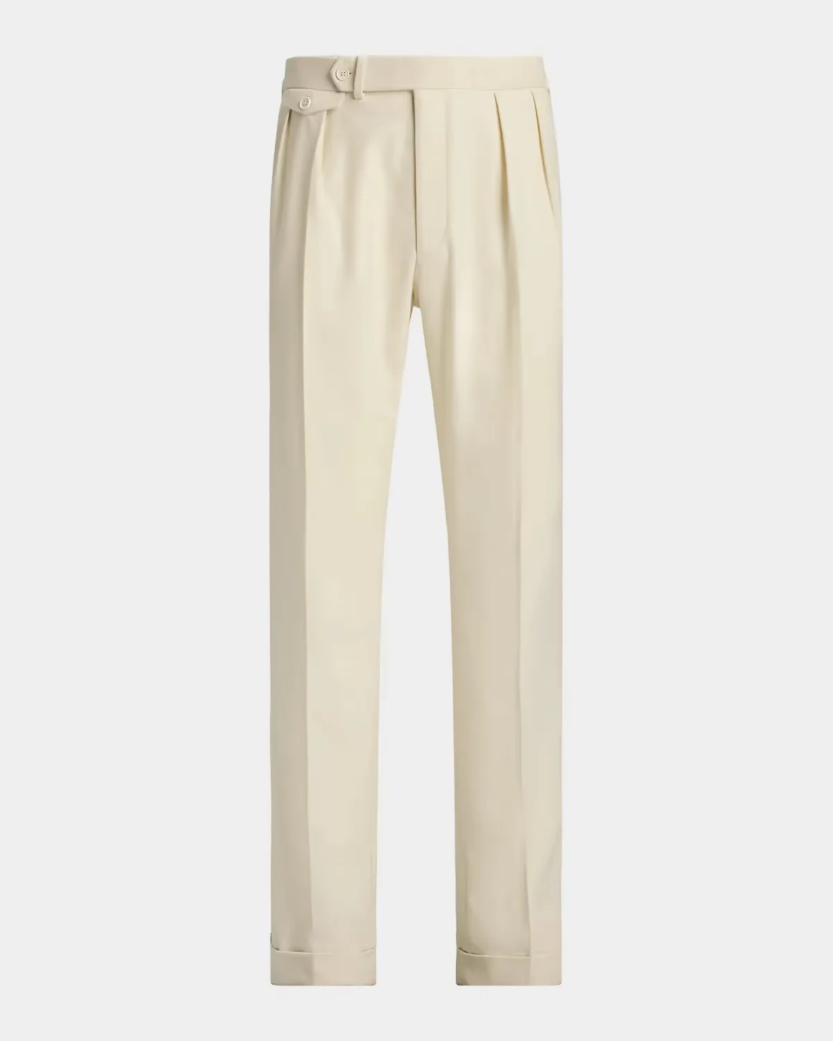 Gregory Hand-Tailored Wool Trousers by Ralph Lauren