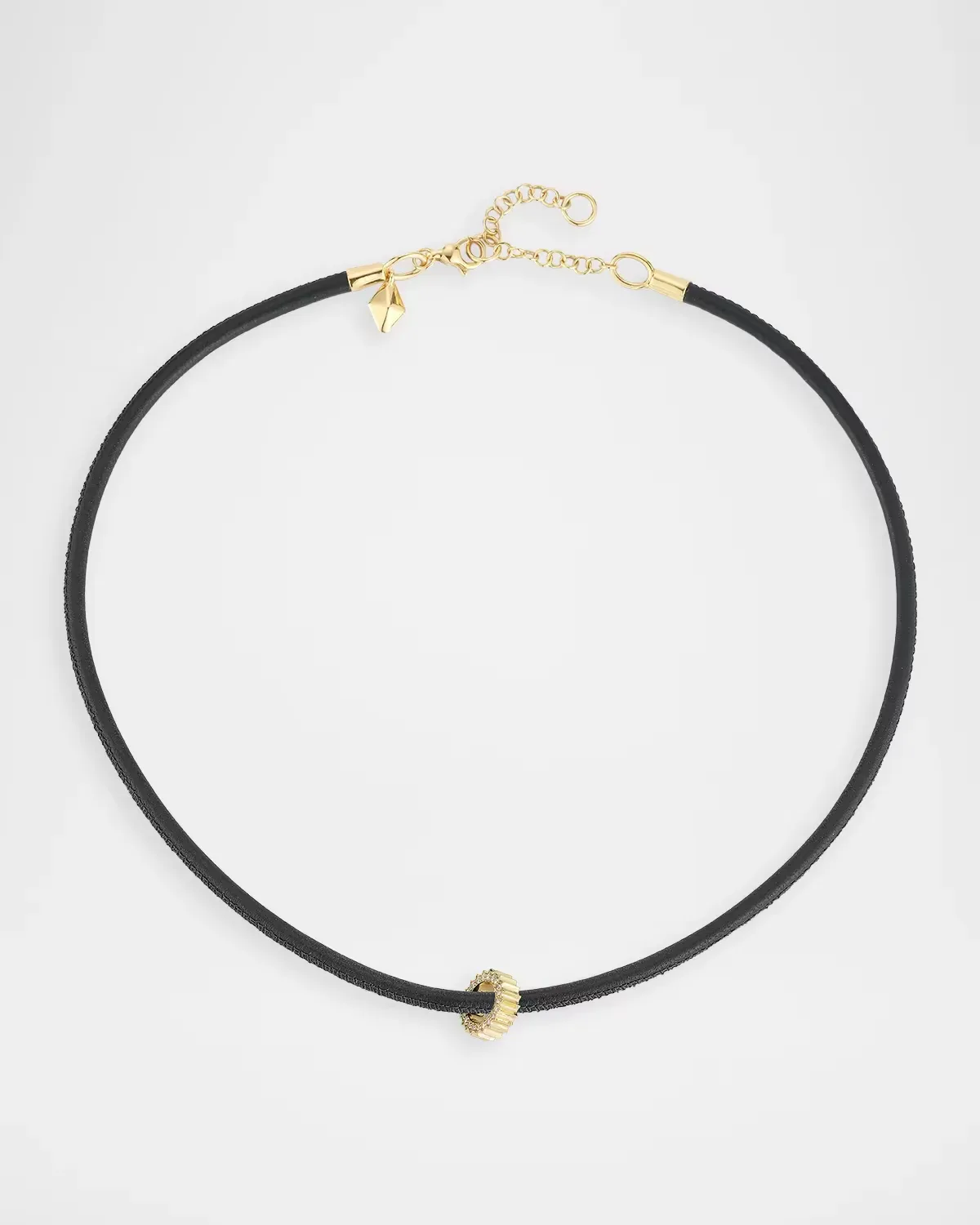 18K Yellow Gold & 0.16 TCW Diamond Necklace Charm by Walters Faith