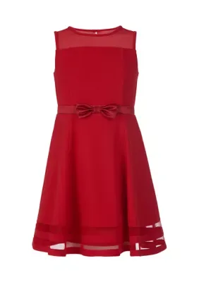 Illusion Mesh Dress by Calvin Klein