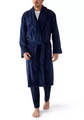 Drop Needle Comfort Robe by IZOD