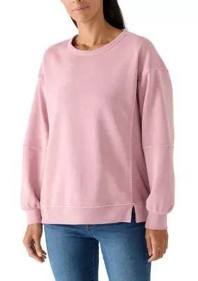 Solid Crew Neck Sweatshirt by C&c California